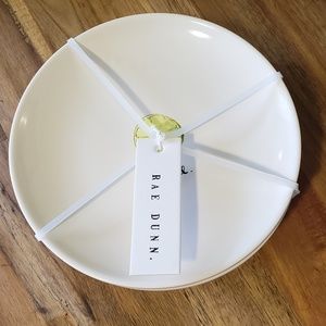 Rae Dunn 4 pc citrus dessert plate